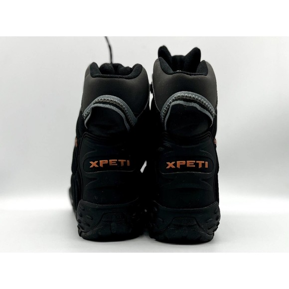 XPETI‎ Thermator 8 Men's Size 8 Black Waterproof Insulated Mid Hiking Boots - Picture 4 of 6